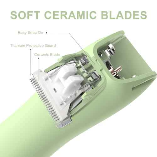 Body Hair Trimmer for Men Women - Ball Trimmer Manscape Electric Shaver for Pubic Groin Bikini - IPX7 Waterproof Rechargeable Body Groomer with LED Light Travel Lock - 120Min Runtime