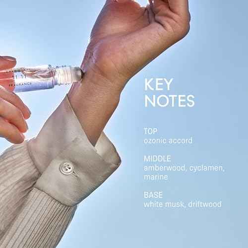 Lake & Skye 11 11 Eau de Parfum Travel Spray, Long Lasting Fragrance, 0.5 fl oz (15 ml) - Skin Musk, Clean, Vegan, Paraben-Free, Cruelty-Free