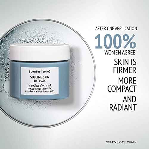 [ Comfort Zone ] Sublime Skin Lift-Mask, Rinse-Off Mask With Macro Hyaluronic Acid, Smooth And Plump, 2.11 fl. oz.
