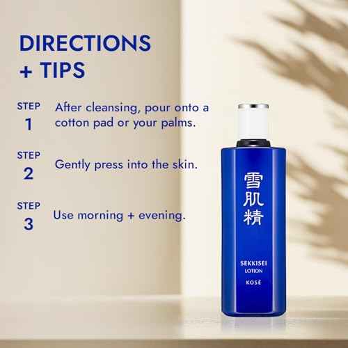 SEKKISEI Enriched Lotion Liquid Facial Moisturizer, 12.1 Ounce