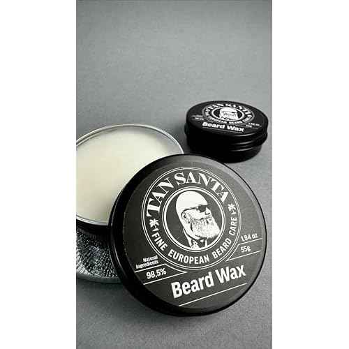 Beard Wax/Balm/Butter for Men With Bergamot Oil and Beeswax - Softener and Moisturizer for the Modern Man