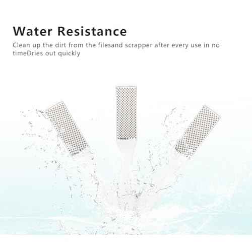 Professional Foot Files Callus Remover,Foot Scrubber for Dead Skin,Stainless Steel Foot Rasp-White(1 Pack)