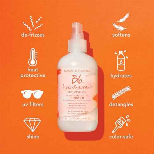 Bumble and bumble. Hairdresser's Invisible Oil Starter Travel Size Gift Set For Dry Hair | Shampoo, Conditioner + Primer | Includes 3 Pieces | $48 Value | Perfect for Gifting, 2 Fl Oz