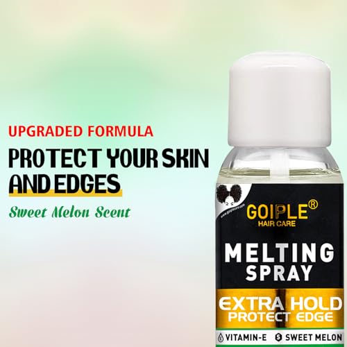 WOZUTUNT Hair-adhesives, 3.4 fl Oz Lace Melting and Holding Spray Glue for Wigs, Extra Hold for Closure Wigs Extensions, Strong Natural Forming Hold