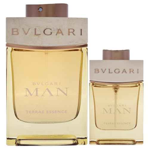 Bvlgari Man Terrae Essence by Bvlgari for Men - 2 Pc Gift Set 3.4oz EDP Spray, 0.5oz EDP Spray