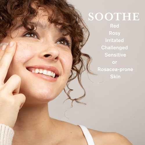 DERMAdoctor Redness & Itchy Skin Relief Calm Cool + Corrected Tranquility Cream for Sensitive Skin | moisturizing face cream Hydration with Squalane & Hyaluronic Acid White Tea Extract ? 1.7oz
