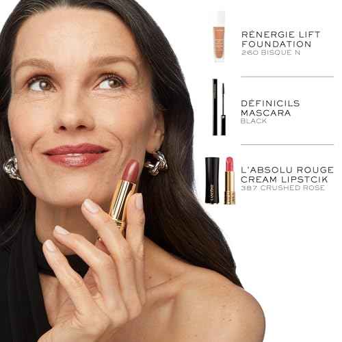 Lancôme L'Absolu Rouge Hydrating Cream Lipstick - Smudge-Resistant & Luminous Finish - Up To 18HR Comfort - 391 Exotic Orchid