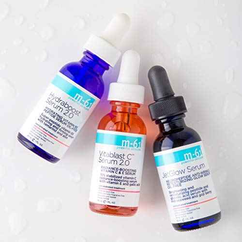 m-61 Hydraboost Serum 2.0 | Hydrating, Firming, Lightweight, Oil-Free Face Serum With Peptides, Vitamin B5, Tamarind. For All Skin Types - 1 Fl Oz