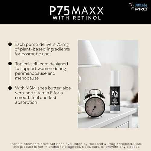 BIOLABS PRO Progest Cream P75 Maxx 5000 mg Progest per bottle - Two Month Supply - 3oz