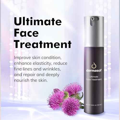 Dermasof Face Moisturizing Lotion with Active Peptides & Vitamin C, Anti-Aging Antioxidant Advanced Formula, Smooth Wrinkles, Firming, Brightening, Soothes Redness, Repair, Hydrate Skin, 1.69 Fl Oz