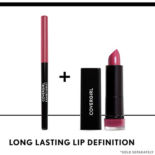 COVERGIRL Exhibitionist Lipstick Cream, Coffee Crave 275, Lipstick Tube 0.123 OZ (3.5 g)