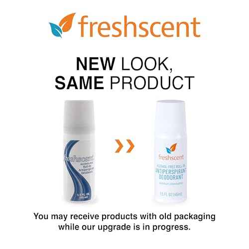 Freshscent Roll-On Deodorant Alcohol Free, 1.5 oz., Pack of 96