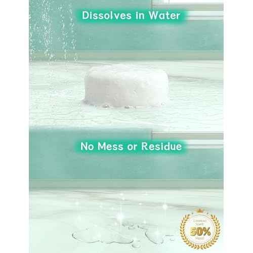 Shower Steamers Aromatherapy 15 Pack, Menthol & Eucalyptus Shower Bombs with Natural Essential Oils, Quick Relief Nasal Congestion, Relaxation & Self Care Gifts for Women & Men