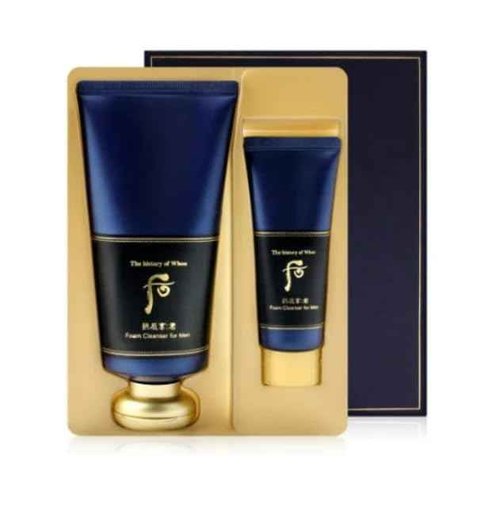The history of Whoo Gongjinhyang Cleansing Foam Special Set for men 180ml Free 40ml