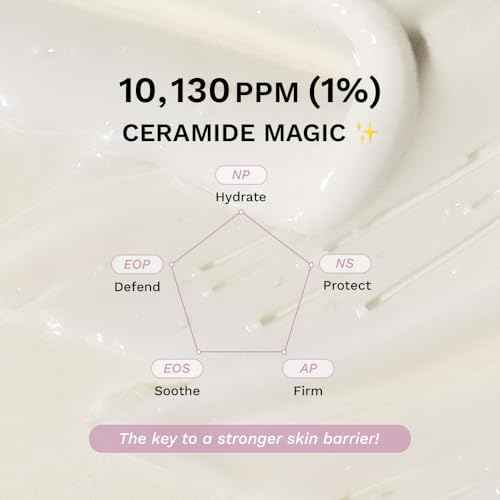 HARUHARU wonder Black Rice 5 Ceramide Barrier Moisturizing Cream, Daily Skin Barrier Care, Long-Lasting Hydration, Soothing & Nourishing, Ceramide Capsules, Korean Skincare, 1.69 fl.oz