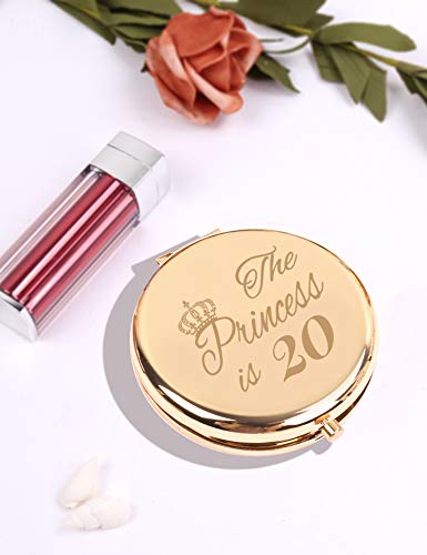 20th Birthday Gifts for Girls,20th Birthday Gifts for Women,20th Birthday,20th Birthday Gifts for Daughter,20th Birthday Gifts Cosmetic Bag,20th Birthday Makeup Mirror,20 Year Old Girl Birthday Gifts