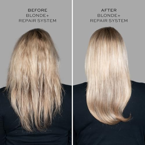 John Frieda Repair Shampoo Bond-Building Formula, for Blonde,Damaded Hair, Vegan, Cruelty & Paraben-Free, Not Tested On Animals 8.3 Fl Oz