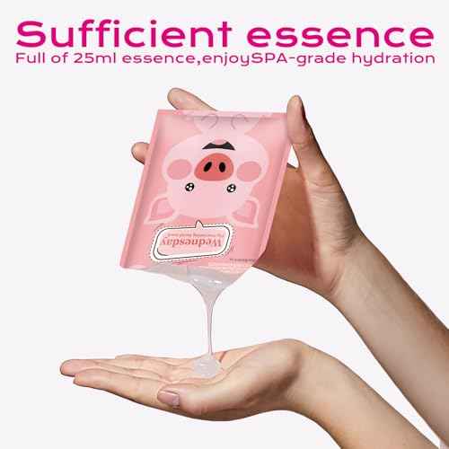 7PCS Kids Face Mask Set Spa Treatment Facial Mask for Kids, Moisturizing Spa Party Facial Mask Skincare Set