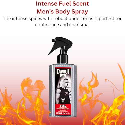 Tapout Body Spray for Men ? Fragrance Variety Set, 6-Pack Gift Collection, 8 Ounces Each
