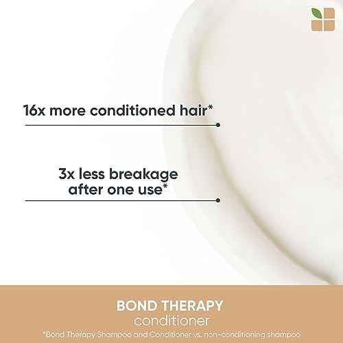 Biolage Bond Therapy Conditioner - Builds Bonds & Reduces Breakage, Paraben & Sulfate-Free, Salon Professional Conditioner