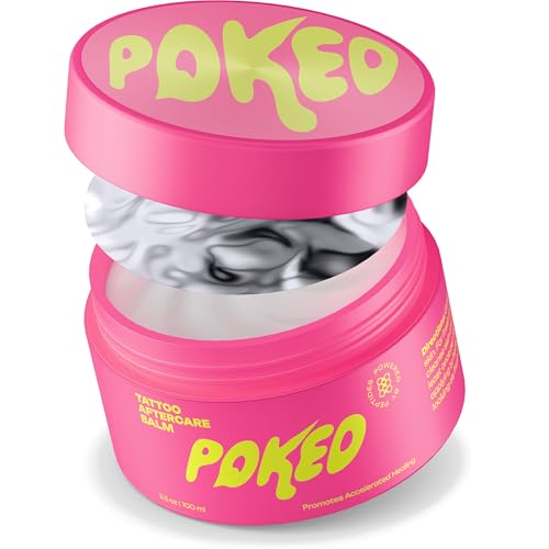 Tattoo Aftercare Balm with Soothing Botanicals and Powered by Peptides (3.5 Oz)