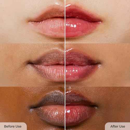 Laka Fruity Lip Glotioner, 10ml/0.33 fl.oz, Lip Gloss with High Shine Vivid Colors, Jelly tip for Hygienic & Easy Application, Plumping Conditioner, Vegan, K-Beauty? (#707 Tweed)