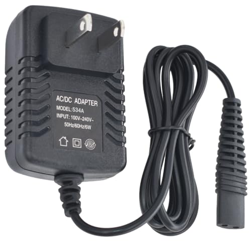 Replacment for BaByliss PRO Shaver FXFS2 Charger, 4.5V Power Adapter Compatible with BaBylissPRO Barberology Cordless Metal Double Foil Shaver FXFS2 Charging Cord