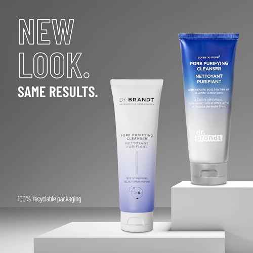 Dr. Brandt Pores No More, Pore Purifying Cleanser - Non-Drying Gel - Helps to Minimize the Appearance of Pores & Dissolves Impurities - 3.5 fl oz