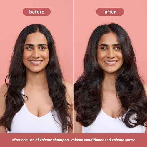 VERB Volume Shampoo - Gently Cleanses + Lifts Flat Hair - Sulfate, Paraben and Gluten Free