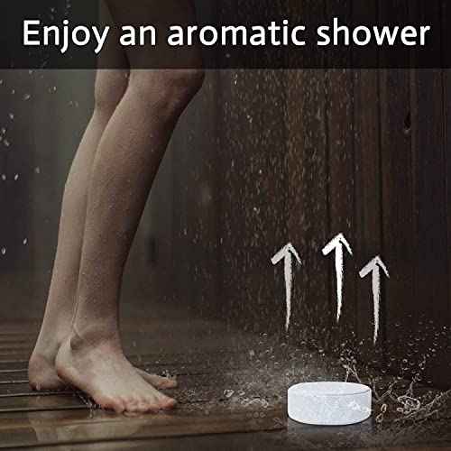 Shower Steamers Aromatherapy, Christmas Gifts for Women and Men, 20-Pack Organic Shower Bombs with Essential Oil, Tea Tree, Orange & Vanilla, Sea Salt, Lavender, Peony & Pear Bath Tablets