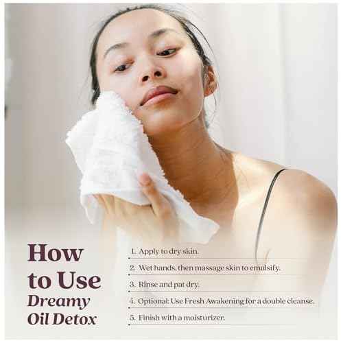 Cosmette Dreamy Deep Cleansing Oil Blend for Sensitive Skin, Vegan Makeup Remover & Facial Pore Cleanser - Jojoba, Coconut, Castor, Pumpkin & Lavender - Gentle, Hydrating, Natural Skincare, 1.7 FL Oz