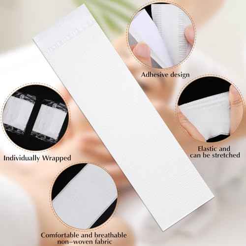 150 PCS Disposable Hairband for Women, Non-woven Fabric Spa Headband for Makeup, Travel, Securing Hair during Facial