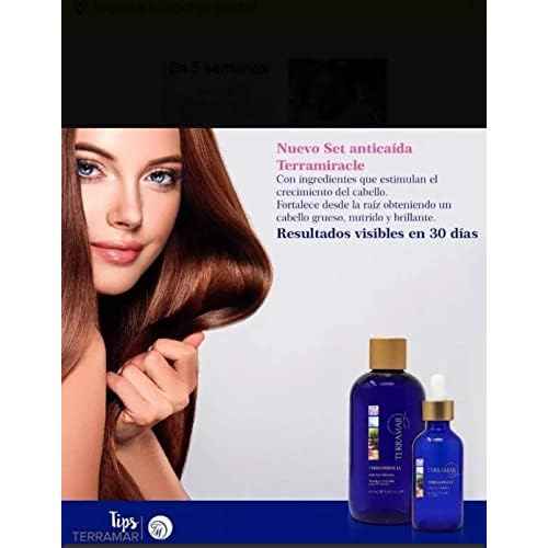 Terramar KIT ANTICAIDA TERRAMAR BRANDS - Liquid, Unscented, Unisex - Adults, Men and Women, Hair Growth, Hair Fall Control