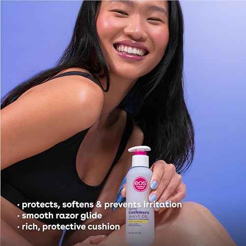 eos Shower Essentials Bundle- Body Lotion, Body Wash, Shave Oil - Vanilla Cashmere