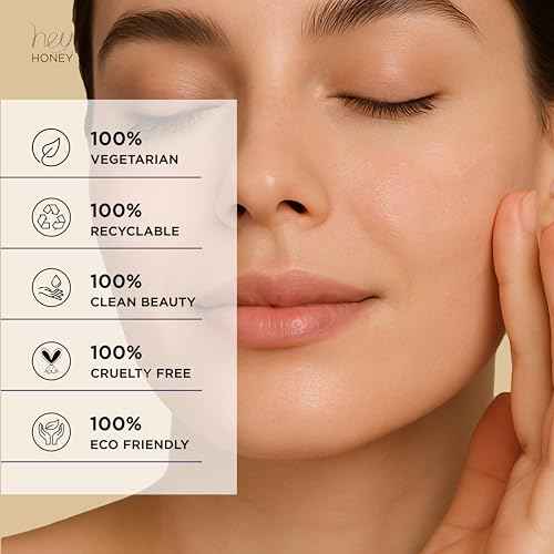 Hey Honey Skincare Good Night Moisturizer For Face Royal Honey Facial Replenisher with Coenzyme Q10 | A Lavish Night Time Repair Designed To Improve Moisture Retention | 1 Oz