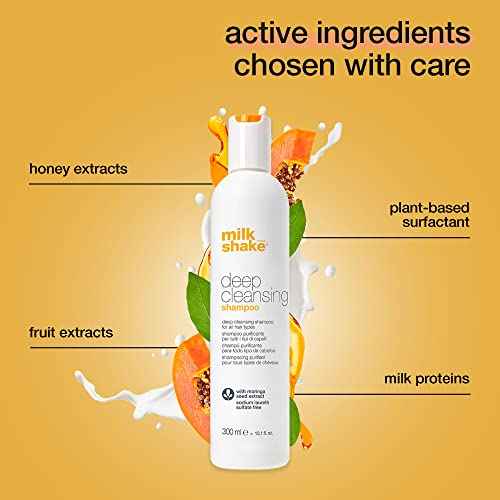 milk_shake Deep Cleansing Shampoo - SLES Free Deep Cleaning Shampoo to Remove Buildup