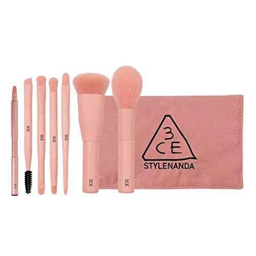 3CE Mini Makeup Brush Kit Pink