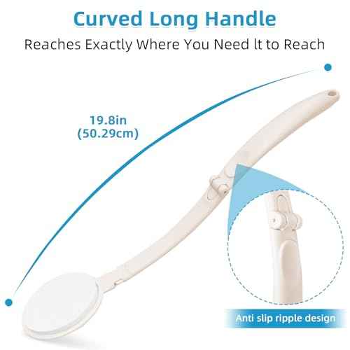 Lotion Applicator for Back,Legs,Feet, Self Application of Sunscreen, Sunless Self-Tanning, Skin Cream, Acne, Back Applicator for Lotion for Women
