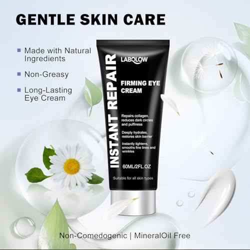 Temporary Instant Eye Tightener Cream ? 60 ML Retinol Eye Cream for Puffiness, Eye Bags, Dark Circles & Fine Lines, Anti-Aging Firming Eye Repair Cream for Smoother, Revitalized Skin ?2 fl. oz