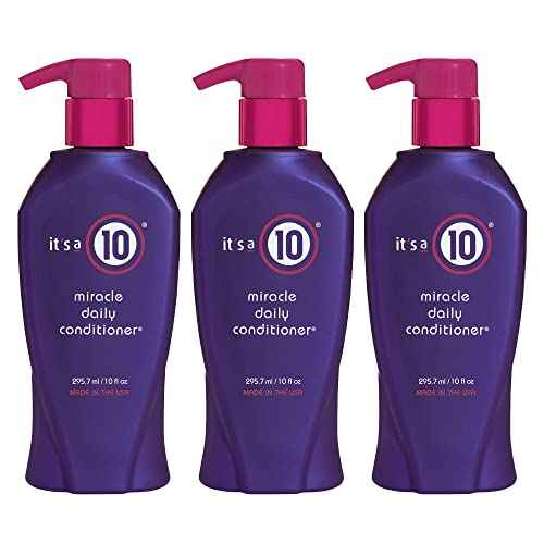 ITS A 10 by It's a 10 MIRACLE DAILY CONDITIONER 10 OZ ( Package Of 3 ) by ITS A 10