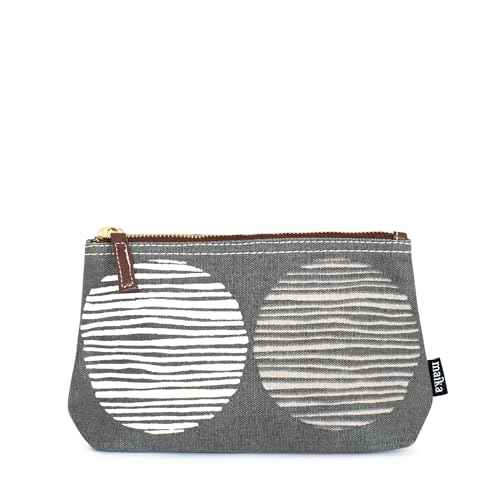 MAIKA Recycled Canvas Small Travel Pouch,