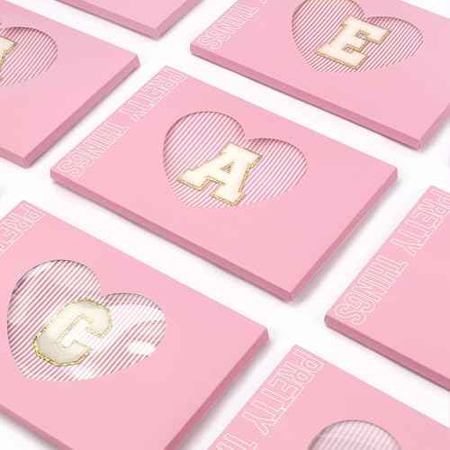2 PCS Initial Makeup Bags for Women: Cosmetic Bag for Travel Toiletry - Birthday Gifts for 11 12 13 14 15 16 17 18 Years Old Girl Graduation Teacher Gift- Teen Girl Gifts Trendy Stuff - Pink L