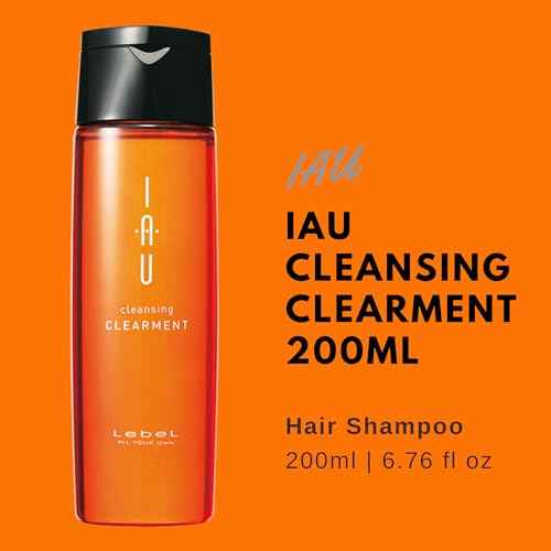 Lebel IAU Cleansing Clearment Hair Shampoo 200ml & Lebel IAU Silky Repair Hair Treatment 200ml Set
