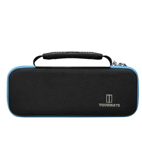 Tourmate Hard Case applicable Philips Flosser,Travel Case for Sonicare Flosser HX3826/HX3827/21, Cordless Power Flosser 3000 Storage Box (Only Box) (Black + Blue)