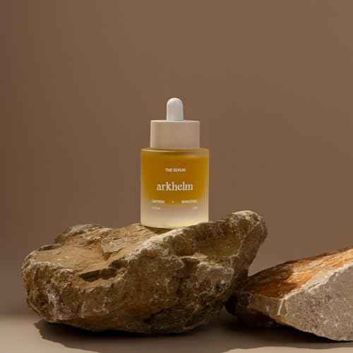 Bakuchiol and Saffron Face Serum - Cruelty-Free Organic Daily Facial Serum for Sensitive, Combination to Oily Skin - 30ML / 1 OZ. Vegan Calming Serum Facial for Brightening and Protection