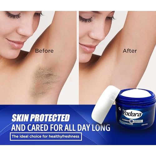 Classic Deodorant Yodoraa PACK of 60gr /2.11oz & 32g /1.12oz - Importado de Colombia - maximum protection