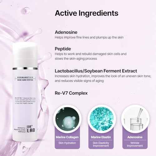 Biopepta Revitalizing Ampoule 5.07 fl oz /150ml Skin Elasticity Wrinkle Care Hydrating Skin with Marine Collagen Peptides Korean Skincare