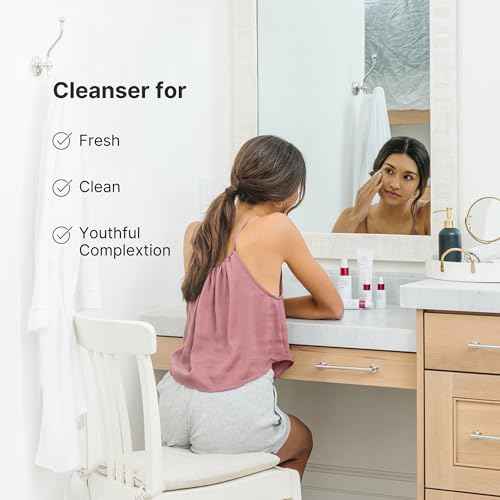 Nu Skin 180¡Ƣç Face Wash | Aging Cleanser | Vitamin C Face Wash for Youthful Appearance | Fine Lines Reduction & Face Moisturizer | 4.2 Fl Oz | 1 Pack