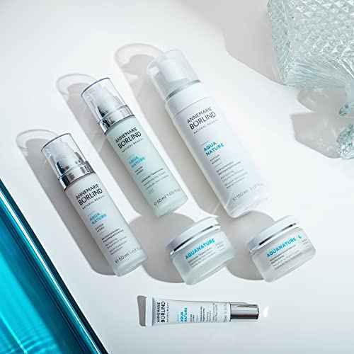 ANNEMARIE B?RLIND - AQUANATURE Revitalizing Rehydration Serum - Aloe Algae and Hyaluronic Acid Vegan Natural Facial Toner - Soothes, Hydrates, and Primes Skin for Day Cream - 5.07 Fl. Oz.