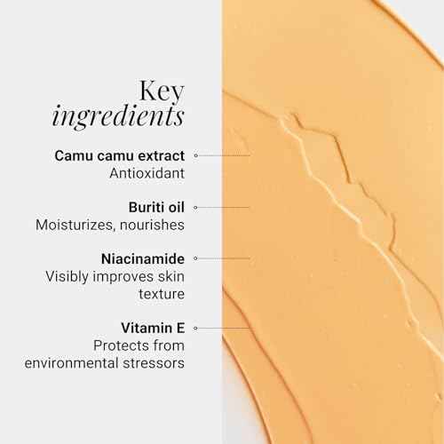 G.M. COLLIN Glow Mask | Revitalizing Face Mask Infused With Vitamins & Camu Camu Extract | Reduces the Appearance of Redness